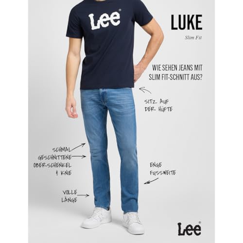 Lee Herren-Jeans Luke, Slim Fit, Tapered Leg – Ansicht 4