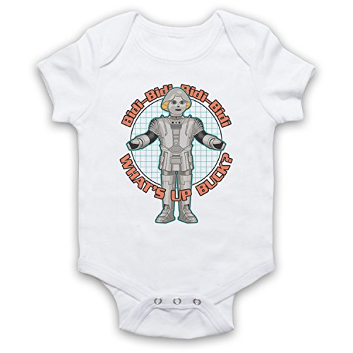 Barboteuse robot Twiki Buck Rogers pour éviter les vêtements bébé ennuyeux