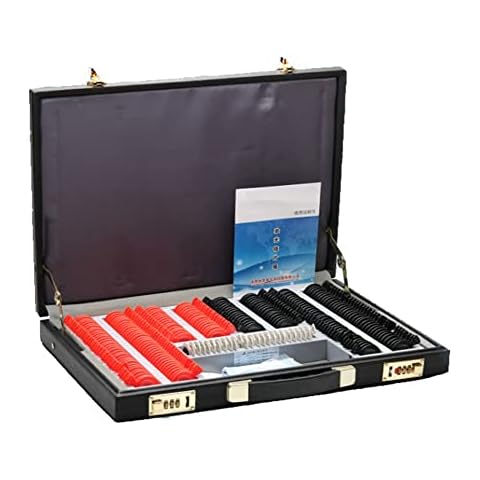 KUUY 232pcs Optometry Case Trial Lens Set Optometry Box Glasses Optometry Equipment Cover
