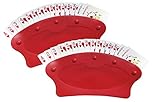 Playing Card Holders, Poker Cards Game for Kids, Seniors,Teens Plastic Hands-Free Trays at Game...