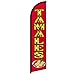 Tamales Windless Full Sleeve Banner Swooper Flag - Perfect for Businesses, Stores, Shops, etc