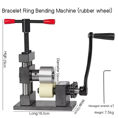 Machine de façonnage réglable pour réussir le pressage de bagues