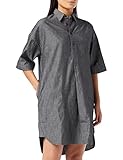 G-STAR RAW Women's Shirt ss Dress, Black (Jet Black D105-A814), M