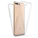 Produktbild Kaliroo Handyhülle 360 Grad kompatibel mit Huawei Y6 2018, Full-Body Schutzhülle Hardcase hinten & Displayschutz vorne mit Silikon Bumper, Slim Fullcover Case Komplett-Schutz Hülle Etui - Transparent