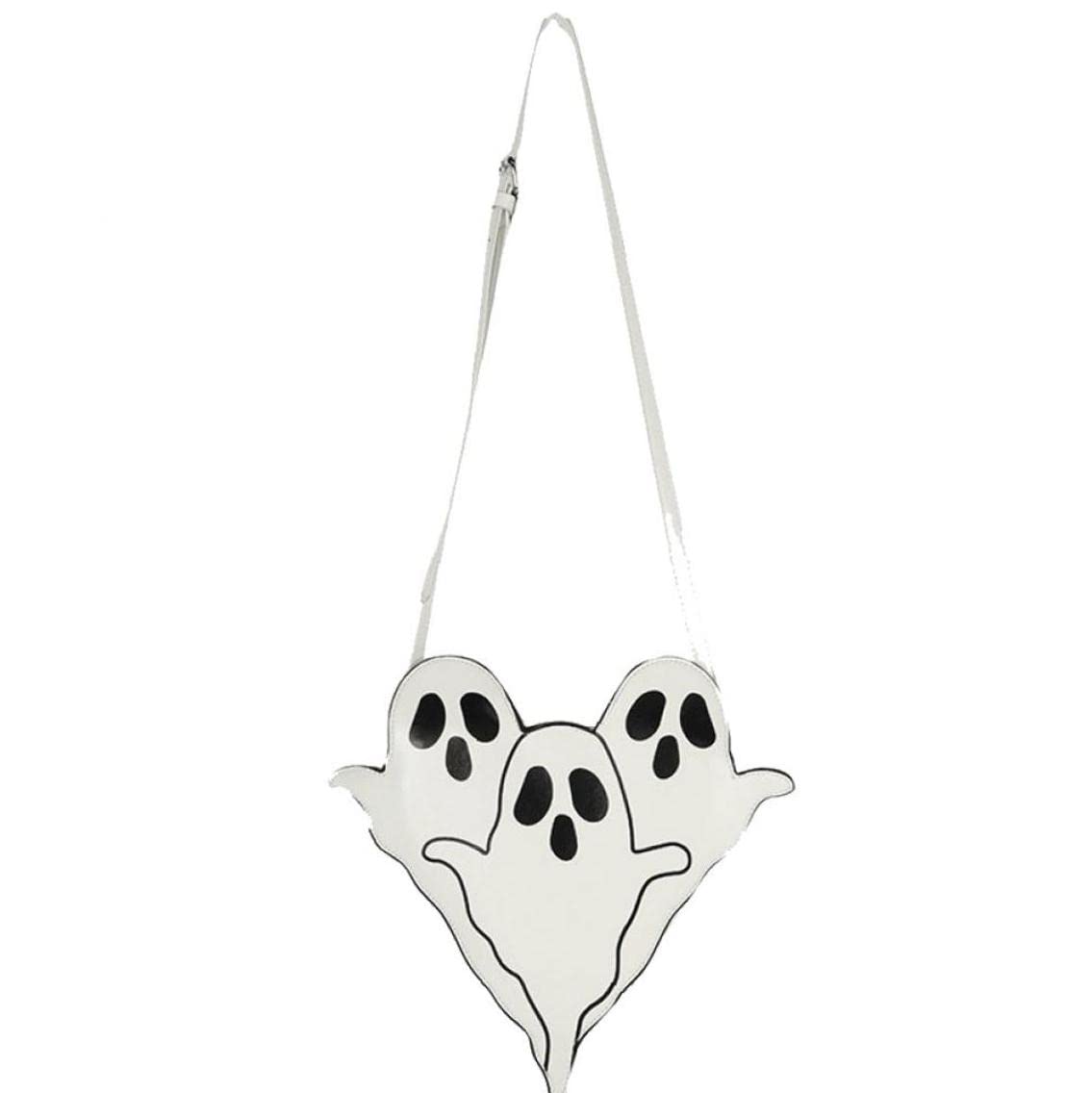 Sac gothique ghost en similicuir, le cadeau idéal pour femmes et adolescentes fan d'Halloween