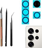 Fonction : para reemplazar dañado / rouge / rayado lente de la cámara cubierta de vidrio de Samsung Galaxy S25 Ultra.