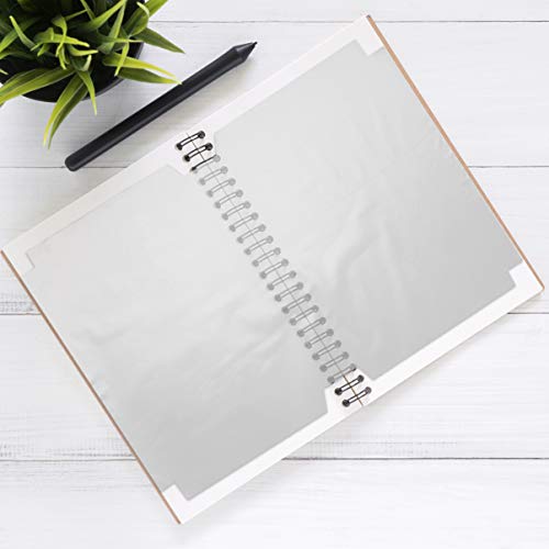 Capas plásticas para livros, filme transparente, livro didático 32 K, 10 peças, adesivo de exercício