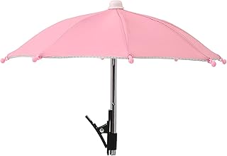 Paraguas para teléfono, protección UV ajustable, parasol para teléfono celular, 2025, cubierta de protección UV antirreflectante con clip para viajes al aire libre, vacaciones