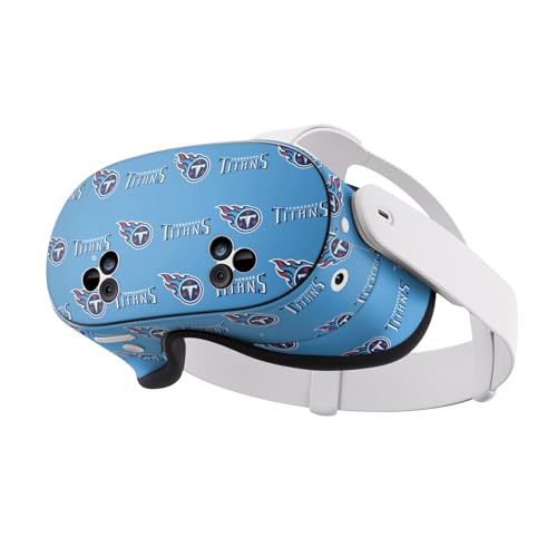 Protection Autocollante Meta Quest 3S NFL Tennessee Titans Vinyle Casque VR
