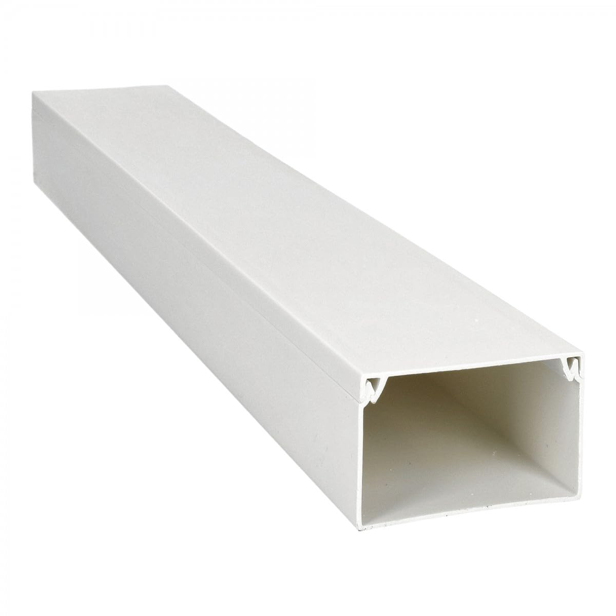 Jandei - Confezione x10 Canalina per cavi PVC Superficie bianca 1 m 40 x 60 mm