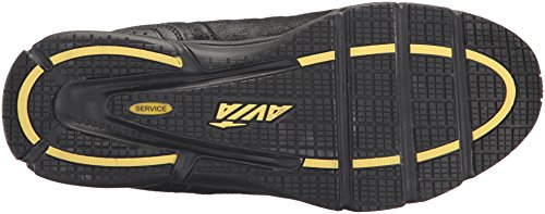 Avia Tênis de caminhada masculino Avi-Range, Preto/preto, 13