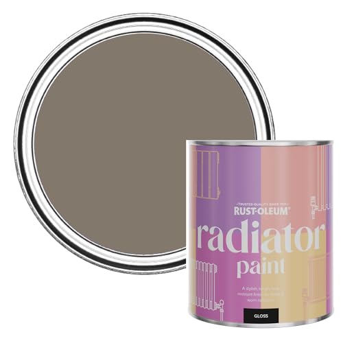 Rust-Oleum Heat-Resistant Radiator Paint in Gloss Finish - Windy Nook 750ml