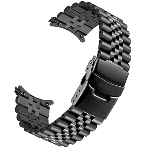 Bracelet d'extrémité incurvée pour hommes femmes résistant en acier