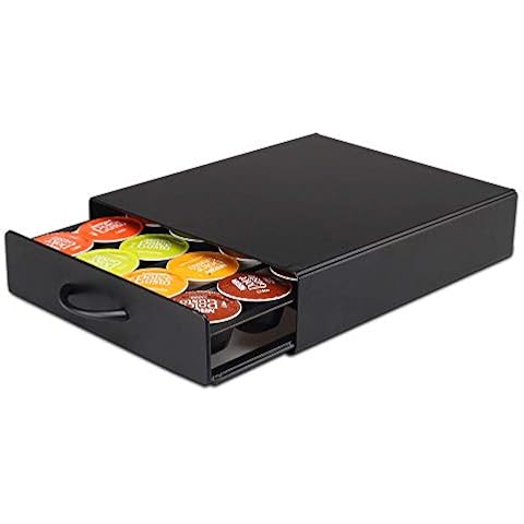 Kitchenista Dolce Gusto Coffee Pod Holder Capsule Stand - Mini Tray for 20 Pods Cover