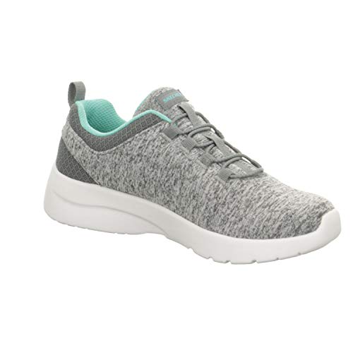 Skechers Skechers Dynamight 2.0 in a Flash Womens Slip On Sneakers Gray/Mint 6