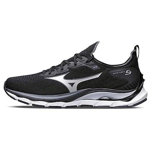 Tênis Mizuno Masculino Wave Mirai 5 Corrida Preto 101042042-90 40