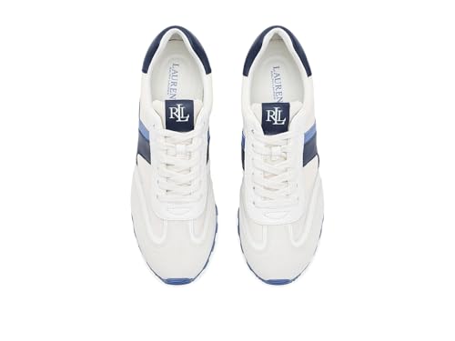 Image of Lauren Ralph Lauren Dani Suede & Leather Sneakers