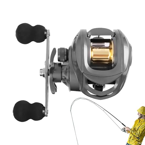 Ycezw Baitcasting Combo Rute und Rolle