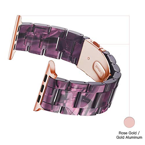 Image of Light House Apple Watch Bands-Fashion Lightweight Resin iWatch Bands for Women Men 38mm /40mm /41mm /42mm(Series 11 10), 49mm /46mm /45mm /44mm /42mm(S 3 2 1), Compatible with Apple Watch Series 11 SE 10 9 8 7 6 5 4 3 Ultra