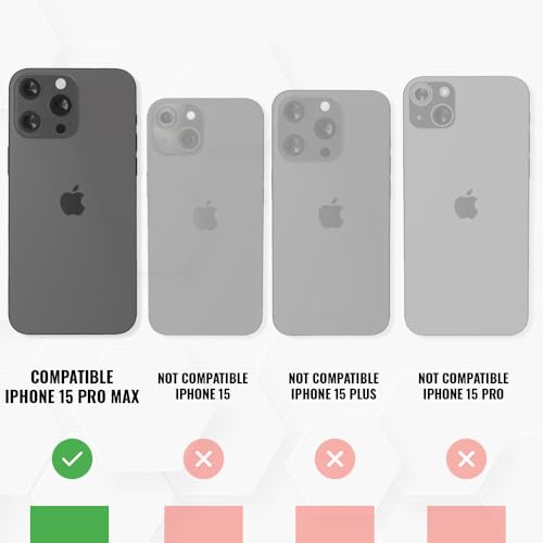 Carbon Fibre Vinyl Skin for iPhone 15 Pro Max – Premium 3M Decal for Back & Sides, Scratch Protection, Bubble-Free Application, Easy Application, Textured Finish, Made in UK (iPhone 15 Pro Max) - Image 2