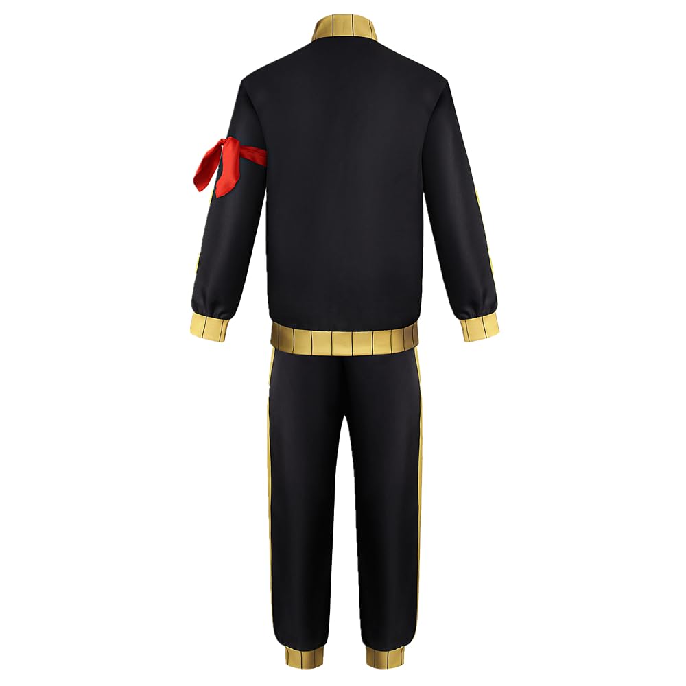 Charous Anime Manga Undead Unluck Cosplay Union Tope Kostüm, Unisex-Uniform-Set für Festivals, Aufführungen, Cosplay-Geschenk