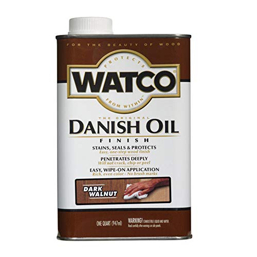 Rust Oleum 65841 Watco Danish Oil Finish, Dark Walnut