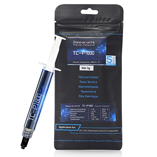 Pano-mounts 18wmk High-performance Cpugpu Thermal Paste - 5g Thermal Grease C...