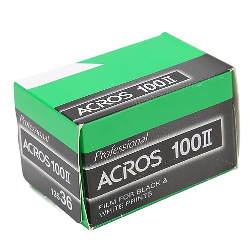 35mm Black and White Negative Film ISO 100 Professional Fine Grain High Resolution Compact Easy to Install Black and White Print Film for 135 Cameras