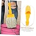 WATIIFUFU 2pcs Detachable Mop Head Holder Clip Replacement Mop Clamp for Easy Attachment and Maintenance Cleaning Tool for All Floor