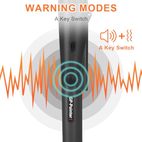 Flintronic Metalldetektor Klein, Tragbar Metallsuchgerät IP66 Wasserdichter, Pinpointer Metalldetektor mit Holster, LED Indicator und 9V Batterie, für Goldsuche, Schmuck, Silber(Schwarz) 5