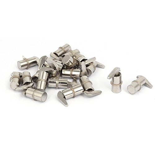 Aexit �Ƌ�H��I�K���XL�^�V�F���t�T�|�[�g�z���_�[�s���l�C��20�{(Armoire meuble etagere verre Forme l axe porte-clou prend charge 20pcs