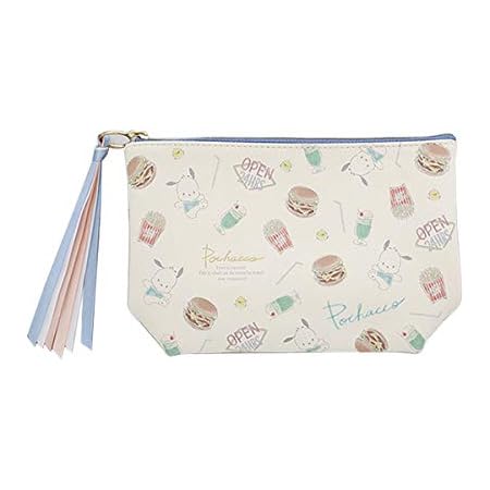 Amazon サンリオ ポチャッコ Pochacco 水彩ポーチ Lサイズ メイクポーチ 小物入れ Sr P0039 Flowering 化粧ポーチ 通販