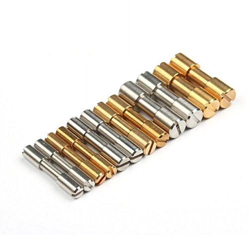 WellieSTR 10 Pieces (L/Stainless Steel / 5mm Silver) Corby Bolts Fastener, Tactics lock Rivet Knife DIY tools handle fastener Revits,Stud WellieSTR 10 Pieces (L/Stainless Steel / 5mm Silver) Corby Bolts Fastener, Tactics lock Rivet Knife DIY tools handle fastener Revits,Stud