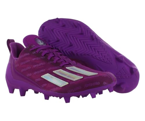 Image of adidas Adizero Mens Shoes Size 12, Color: Sonic Fuchsia /Silver Metallic /Core Black