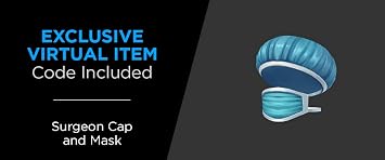 Roblox ROB0635 Action Collection: Game Pack-Brookhaven: St. Luke's Hospital [Includes Exclusive Virtual Item], Multi, 2.54 x 1.27 x 7.62 cm
