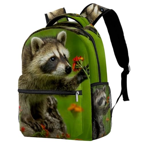 Sac de voyage décontracté raton laveur pour les sorties et week-ends