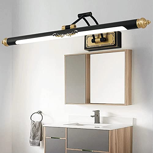 Applique miroir LED salle de bain réglable et pivotante style scandinave