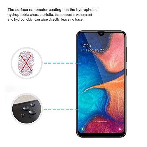 Szjcltd [2 Pack] Samsung Galaxy A50 A30 A20 M30 A30S A50S Privacy Tempered Glass Screen Protectors, 9H Hardness Hd Anti-Scratch Anti-Fingerprint Anti-Spy Screen Protectors #TOP4