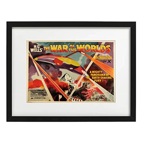 War of The Worlds film poster printed on A3 luxury thick Satin 285gsm paper