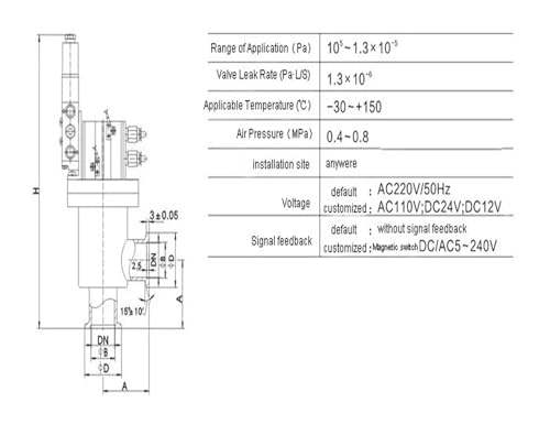 Vanne KF25 220V en acier inoxydable SS304 de haute précision - 4