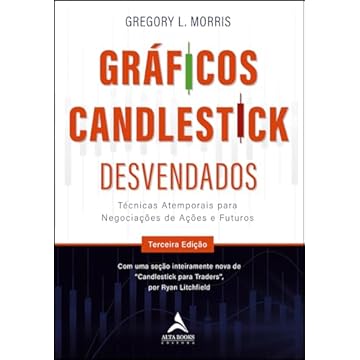 Capa do livro Gráficos candlestick desvendados: técnicas atemporais para negociações de ações e futuros