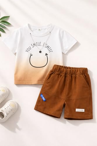Image of Bold N Elegant Cotton Cute 3d Cartoon Printed Half Sleeve T-Shirt And Shorts Clothing Set For Infant Toddler Baby Boy Girl