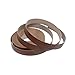 Oedema 1 Pcs PVC Edge Supply 7/8 Inch x 26 FT Birch Wood Veneer Roll Wood Veneer Strips for Wardrobes, Bedside Tables, Desks, Cabinets and Other Cabinets(Cherry)