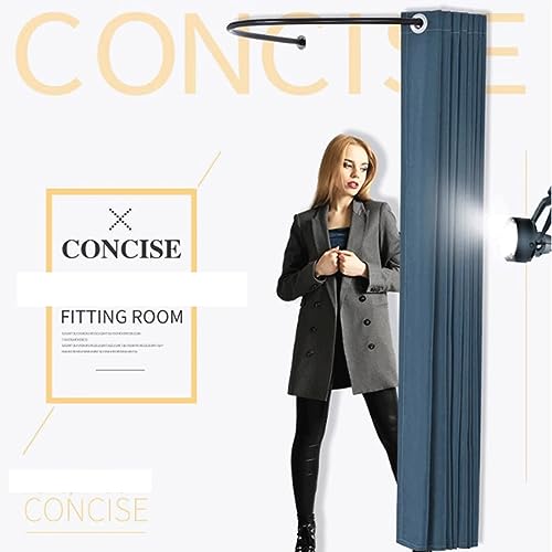 Barre de fer noire murale en U pour coin vestiaire et studio - 7