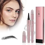 Lápiz Para Cejas | Lápiz Para Microblading De Cejas | Lápiz Para Maquillaje De Ojos Lápiz Para Cejas Micro 4 Point Brow...