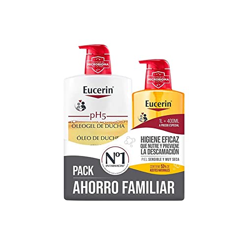 Eucerin pH5 huile lavante douche rituel bien-être pour le bain des enfants