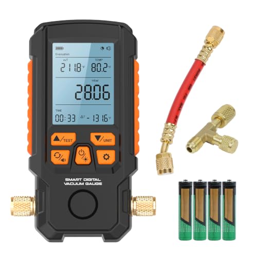 Digital HVAC Pressure Tester Meter