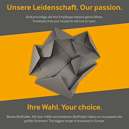 Buste di alta qualità conformi alle norme DIN 114