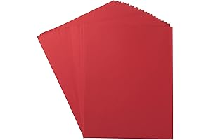 Vibrant and Sturdy Pink and Red Cardstock for Creative Endeavors