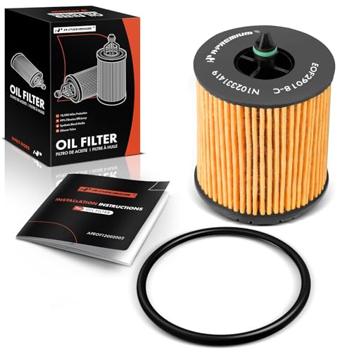 A-premium 10k Miles Protection Oil Filter Compatible With Chevy Equinox Impal...
